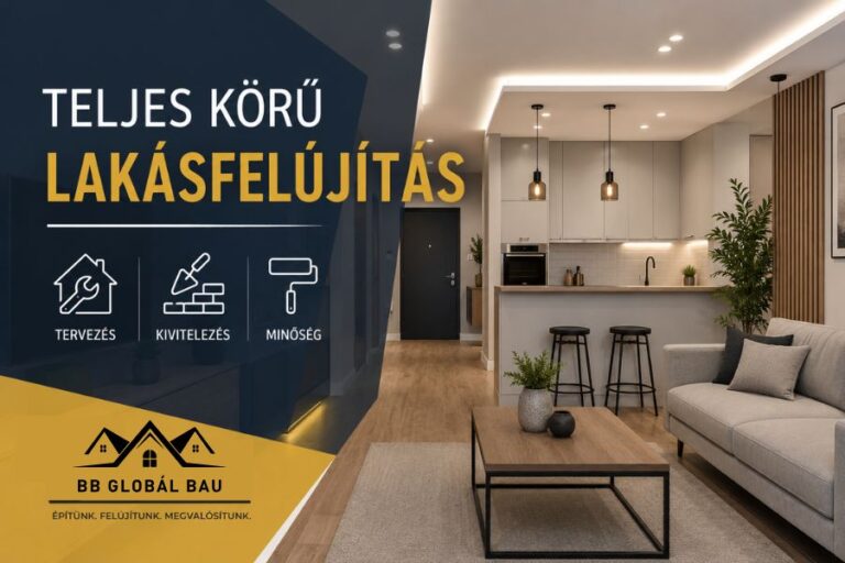 Teljes körű lakásfelújítás